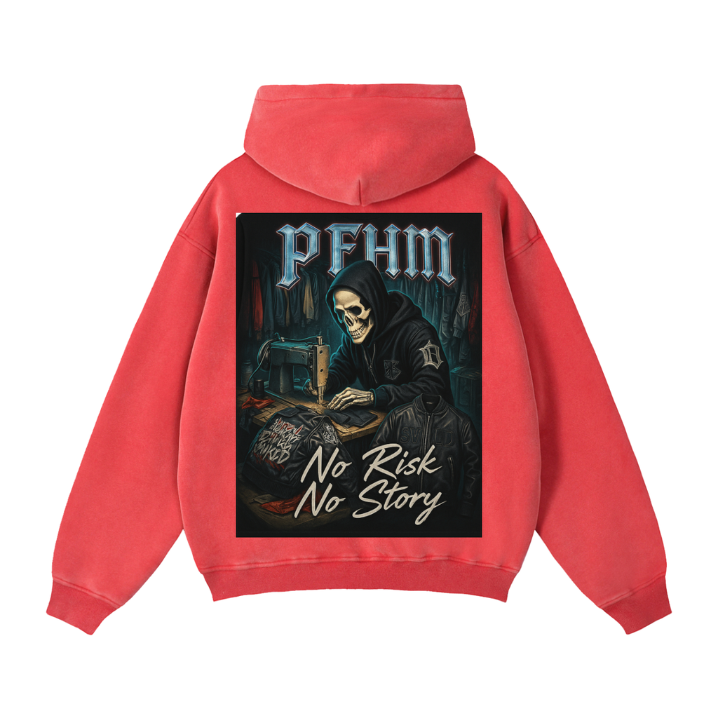 Zip-Through Boxy Fleece Hoodie