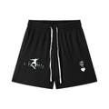 Mesh Drawstring Shorts