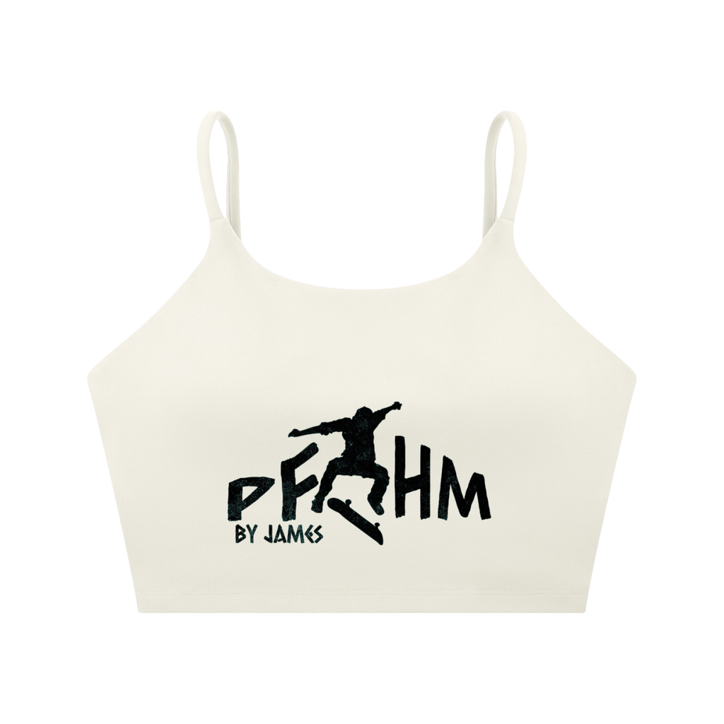Spaghetti Strap Yoga Sports Bra