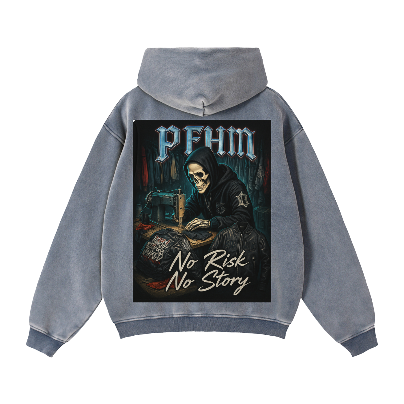 Zip-Through Boxy Fleece Hoodie