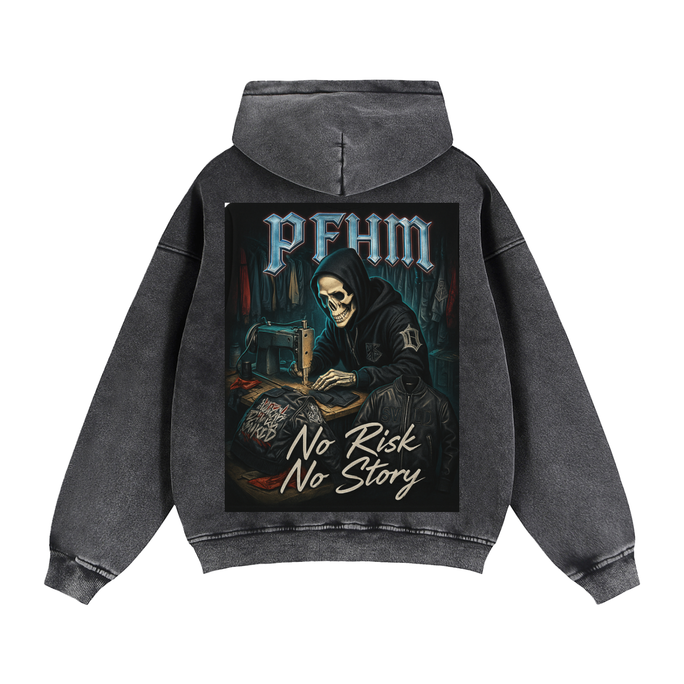 Zip-Through Boxy Fleece Hoodie